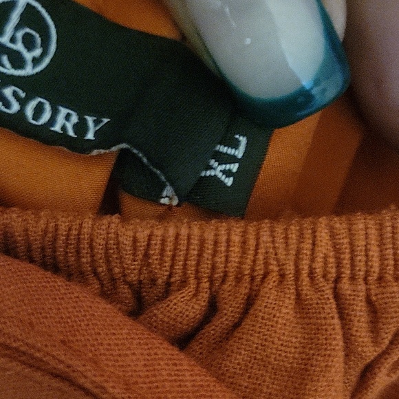 Women’s Rust Brown Smocked Waist Mini Dress - Picture 3 of 7